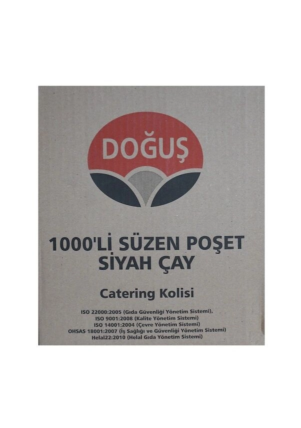 Doğuş Karadeniz Bardak Poşet Çay 1000 süzen