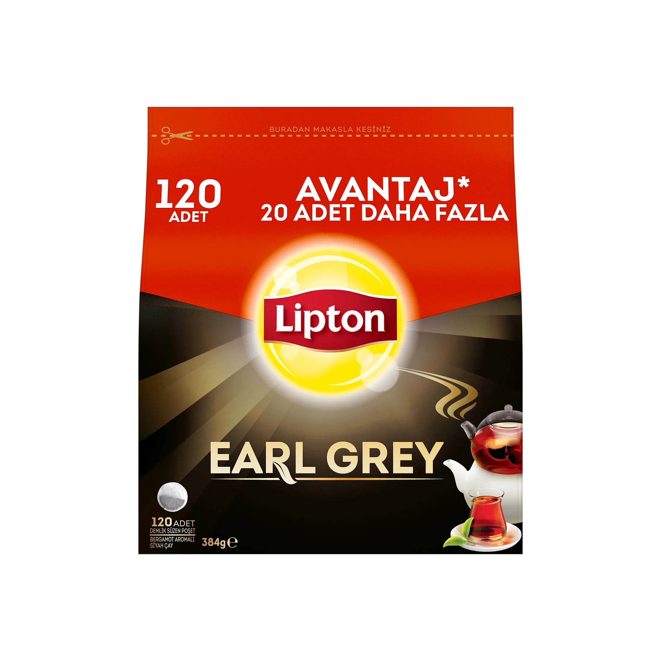 120’li Demlik Poşet Earl Grey