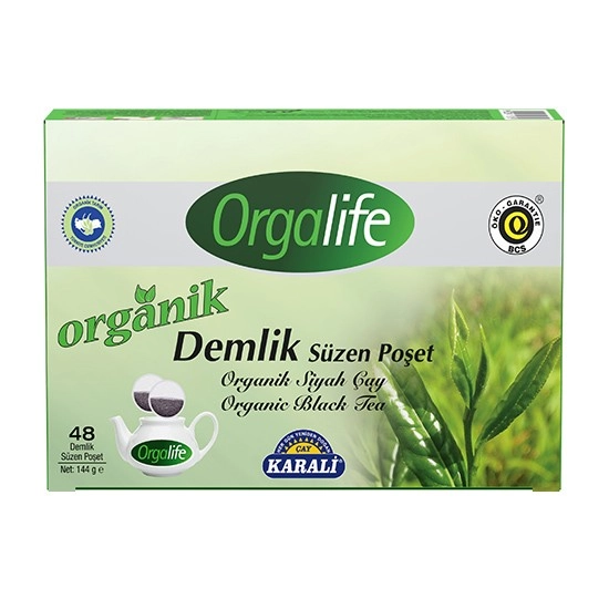 Orgalife Demlik Poşet Siyah Çay 48’li