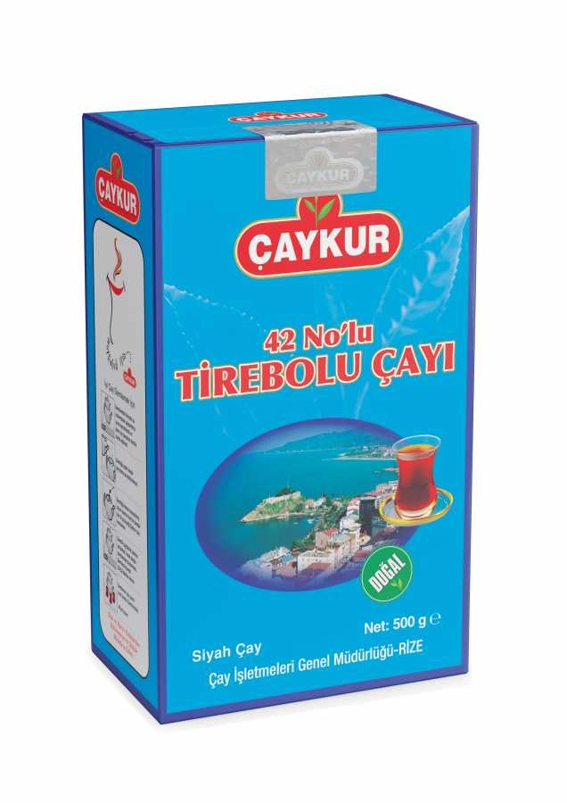 42 Nolu Tirebolu Çayı 500gr Karton Kutu