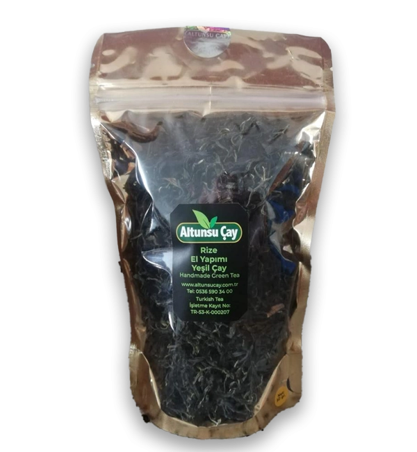 Yarı Otomasyon El Yapımı Yeşil Çay 60 Gr