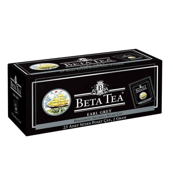 Beta Earl Grey Bardak Poşet 25 x 2 GR