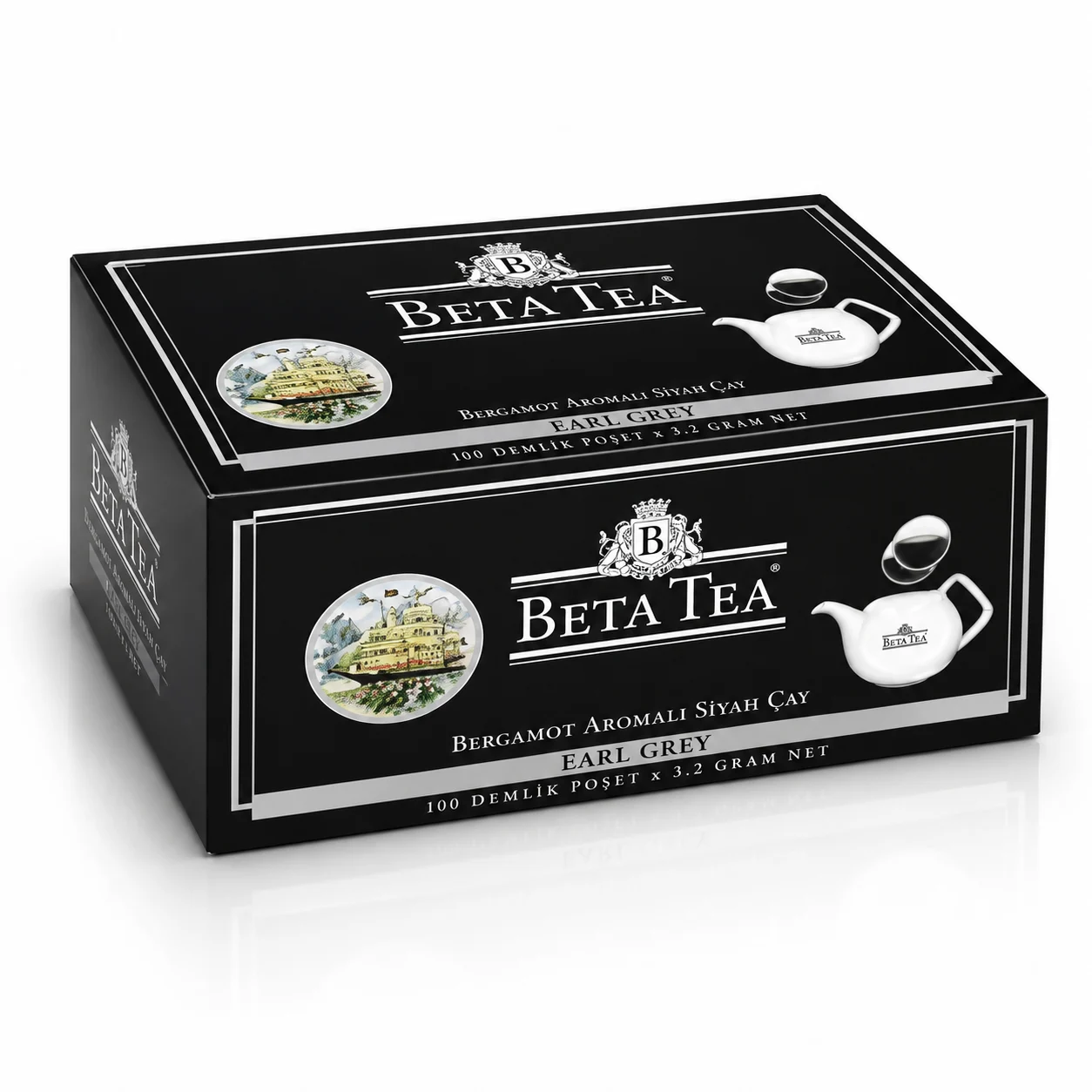 Beta Earl Grey Demlik Poşet 100 Adet