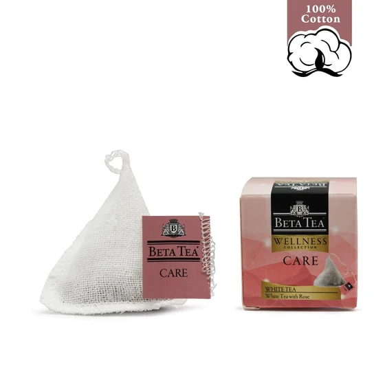 Beta Tea Wellness Care Müslin Piramit Beyaz Çay 1,8 gram