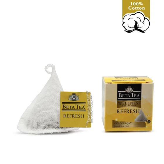 Beta Tea Wellness Refresh Müslin Piramit Oolong Çayı 2 gram