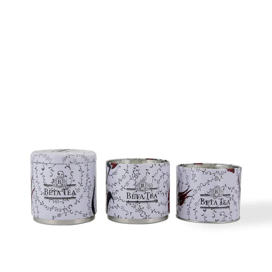 Beta Tulip Flower Metal Ambalaj 3 x 100 GR (Karma Çay)