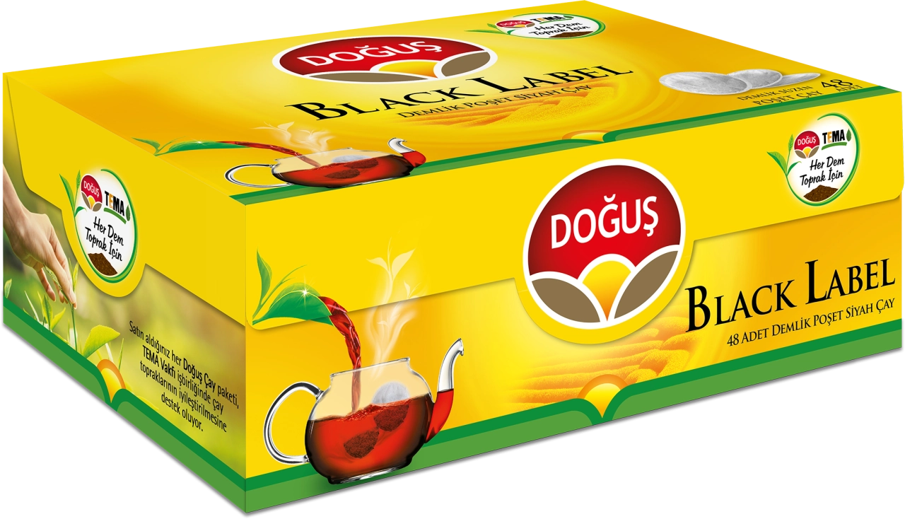 Doğuş Black Label Demlik Poşet Çay 48’li