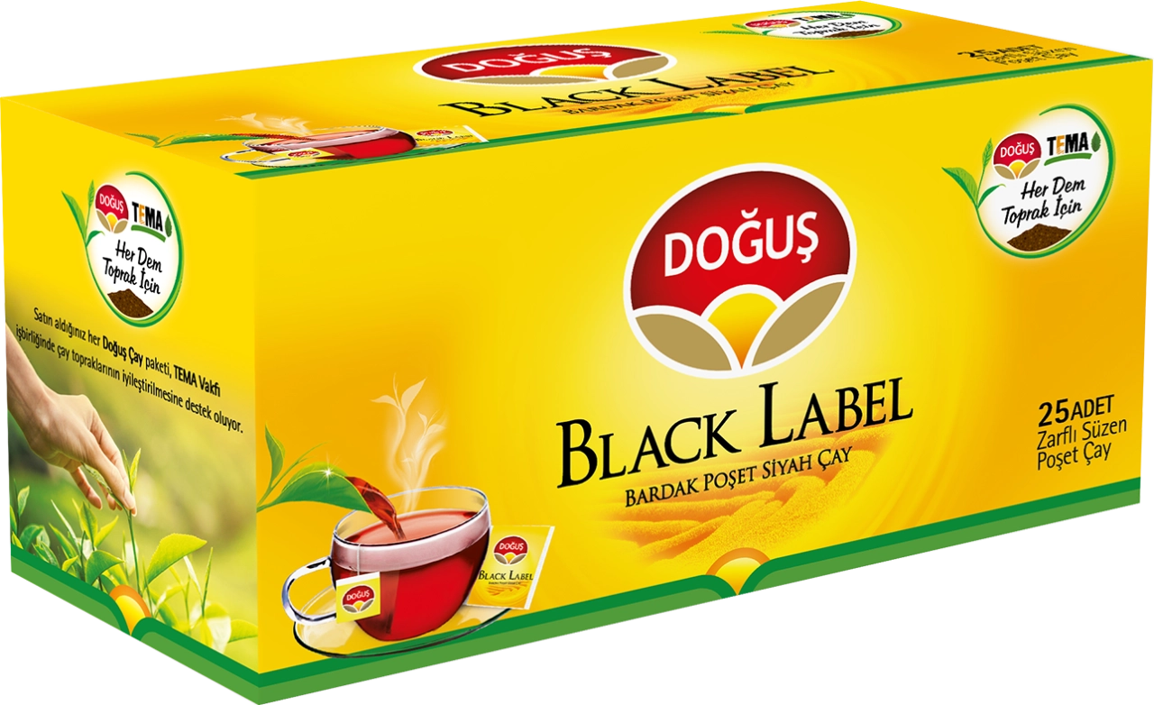 Doğuş Black Label Demlik Poşet Çay 48 Adet