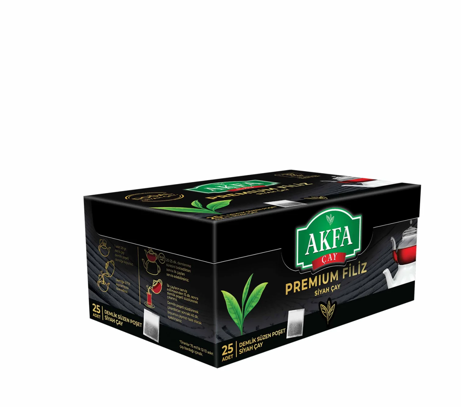 Demlik Poşet Premium Filiz 300adet 20g.lık poşet