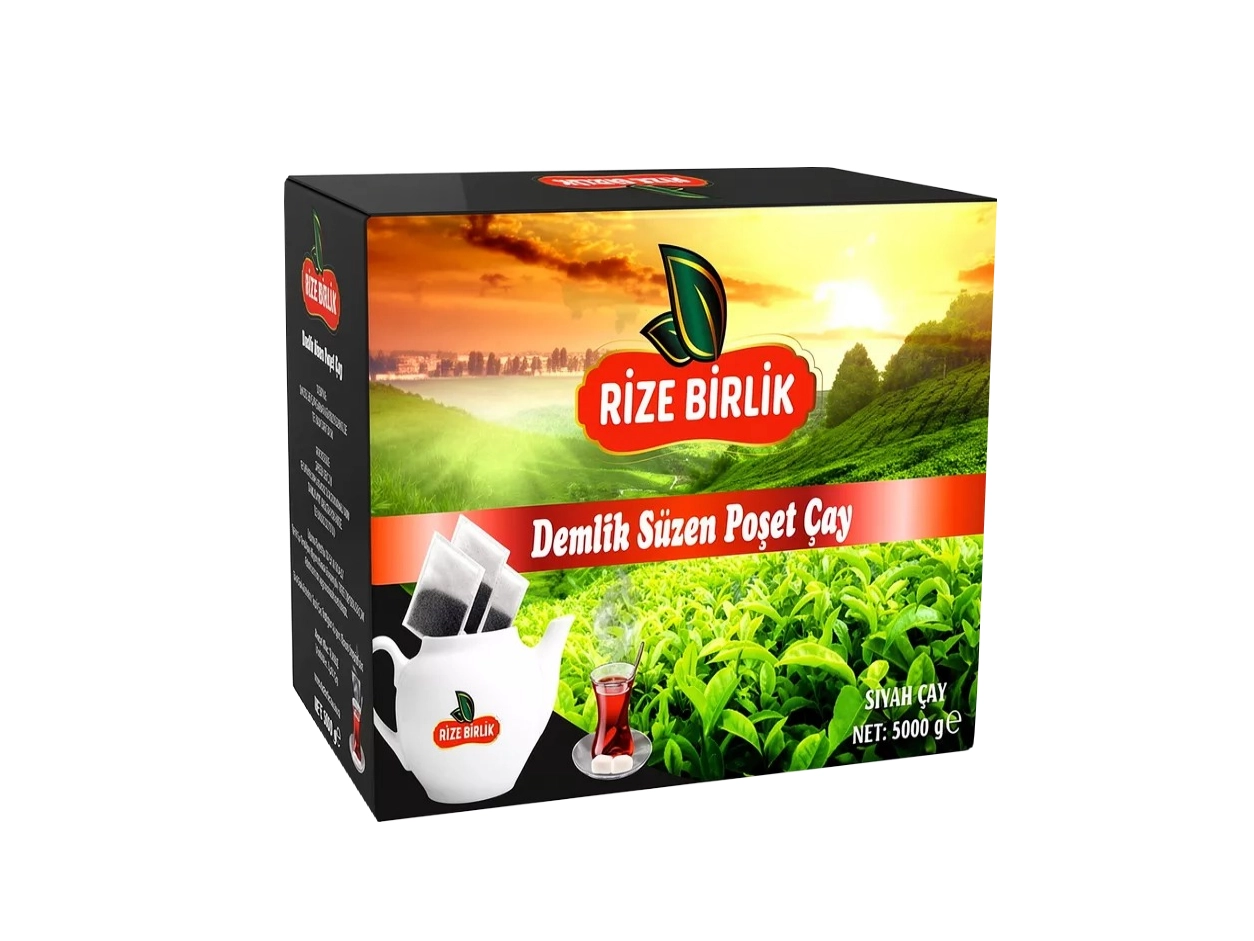 Rize Birlik Demlik Poşet Çay 5000gr