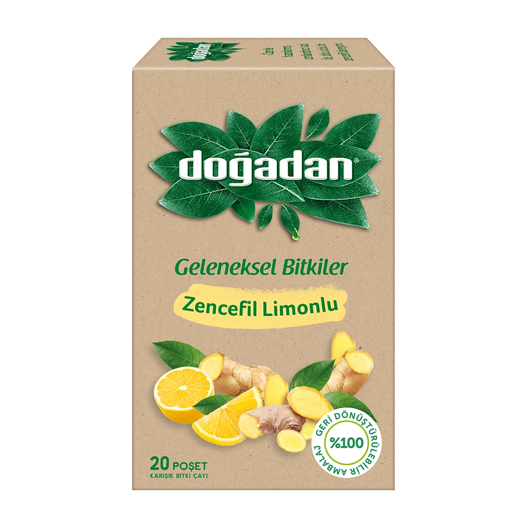 Doğadan Zencefil Limonlu