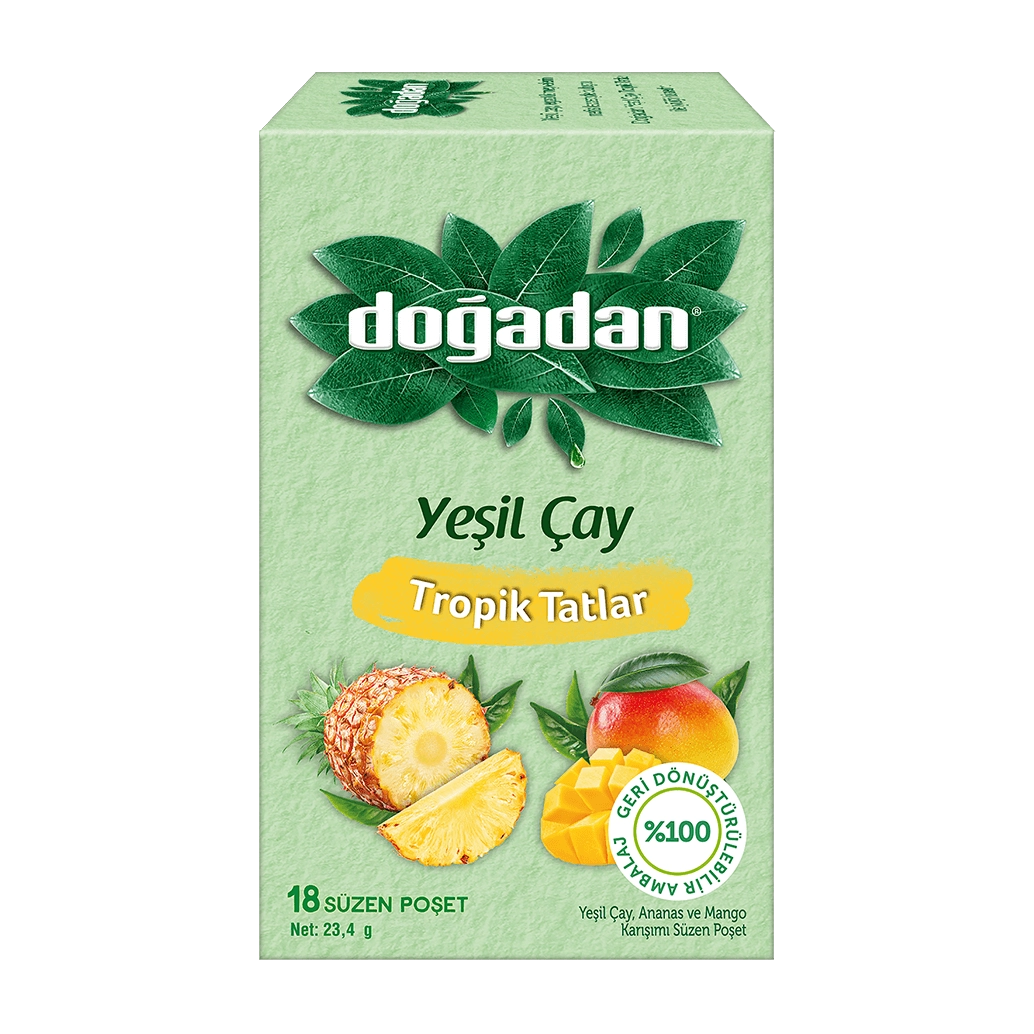 Yeşil Çay Tropik Tatlar