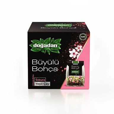 Büyülü Bohça Yeşil Çay Sakura