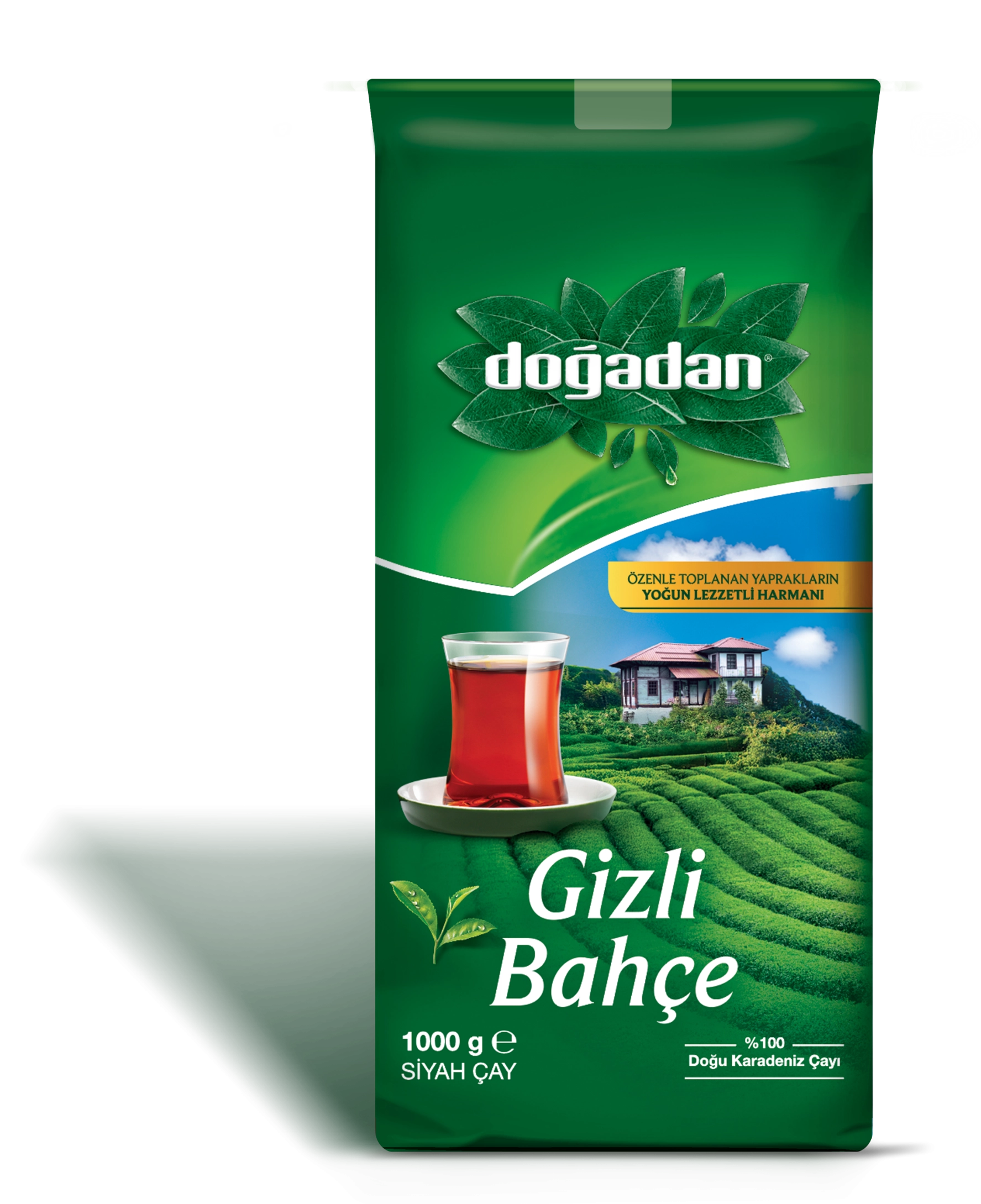 Doğadan Gizli Bahçe Siyah Dökme Çay