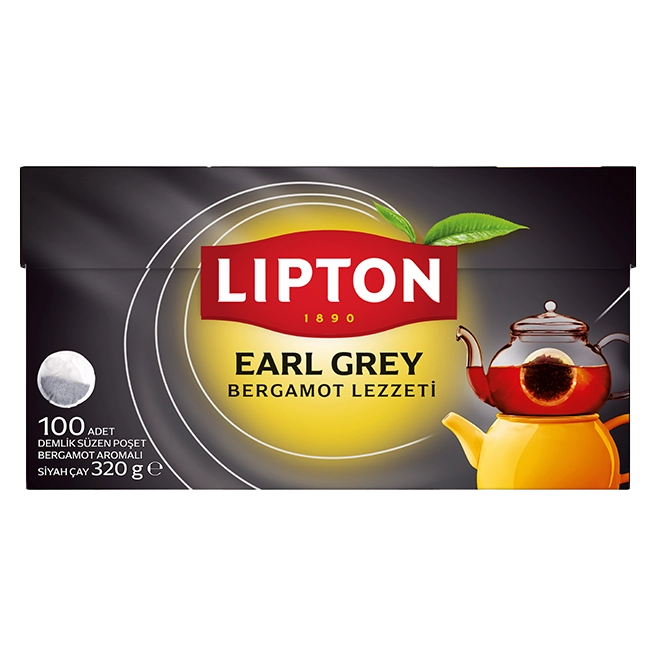 Lipton Earl Grey Bardak Poşet 100’lü