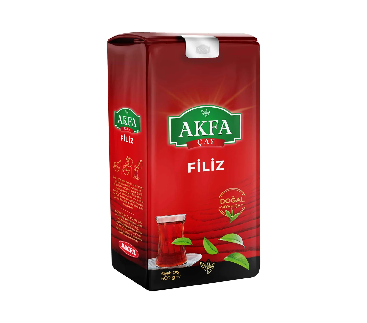 6kg Filiz Siyah Çay (500g. x 12 Paket)