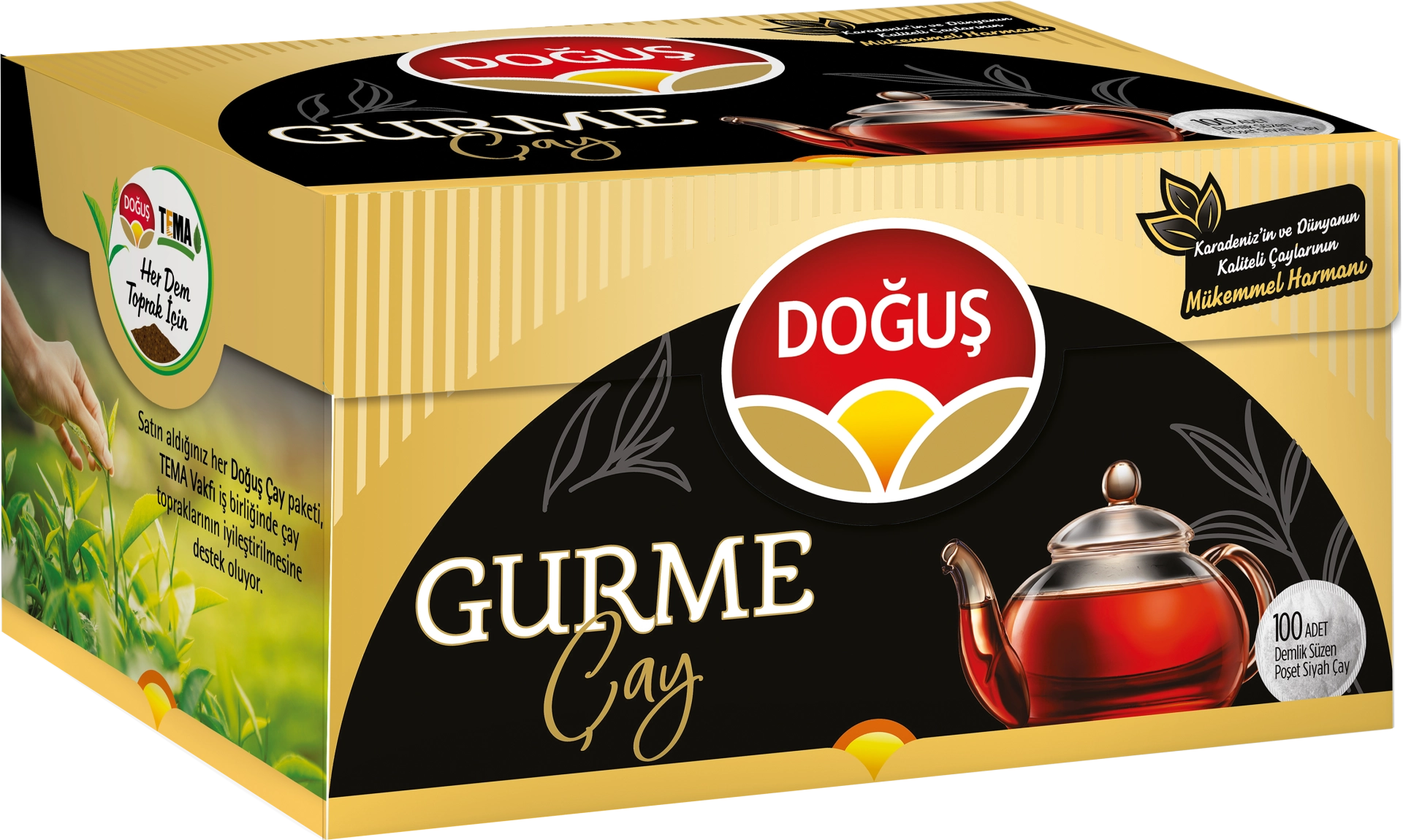 Doğuş Gurme Demlik Poşet Çay 100 Adet