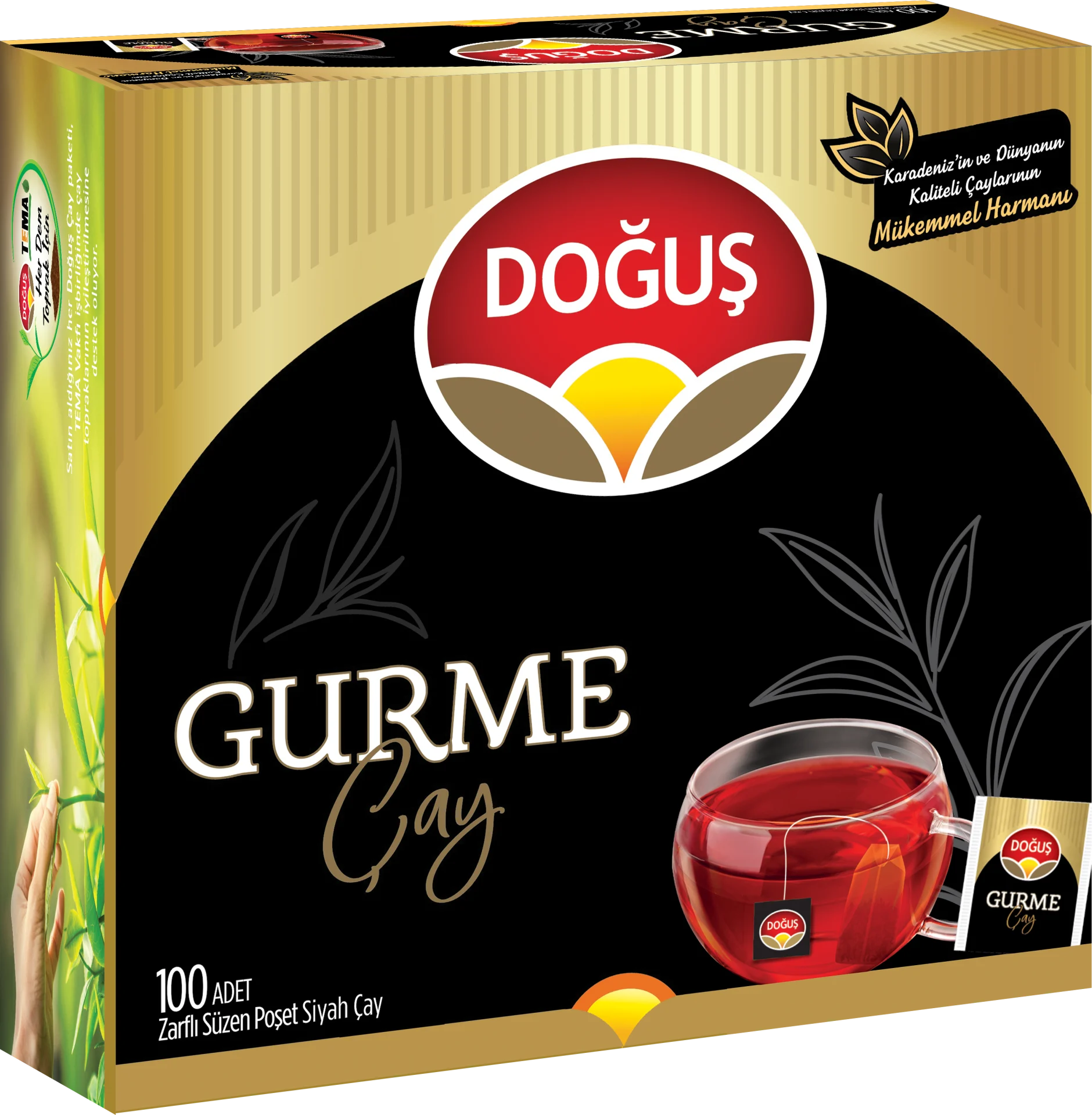 Doğuş Gurme Bardak Poşet Çay 100 Adet
