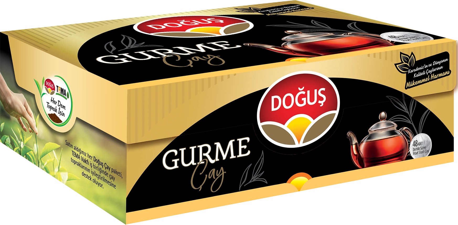 Doğuş Gurme Demlik Poşet Çay 48 Adet