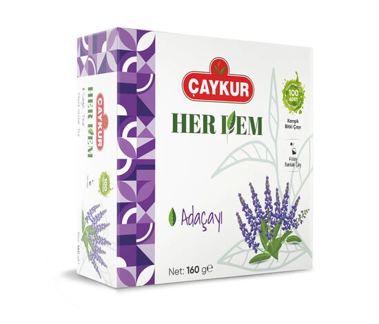Herdem Yeşil Adaçayı Süzen Poşet 160gr