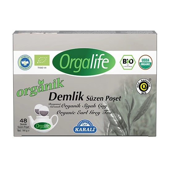 Orgalife Demlik Poşet Earl Grey Çay 48’li