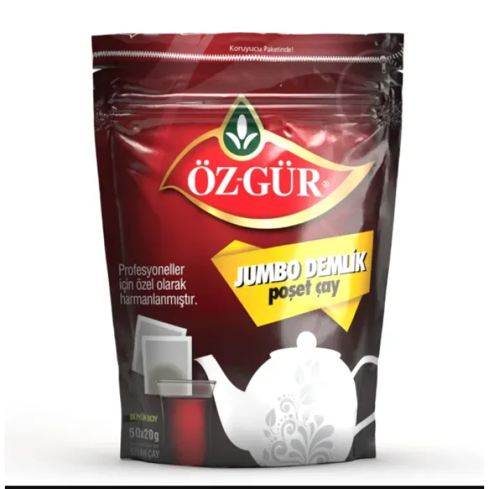 Öz-Gür Jumbo Demlik Poşet Çay 50x20 G