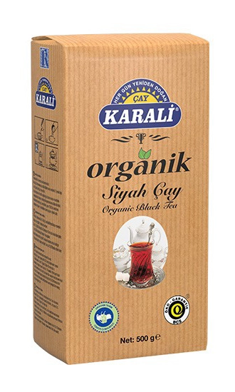 Karali Organik Siyah Çay 500 Gr