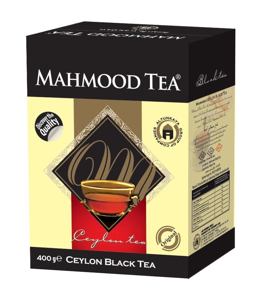 Mahmood Tea Black Tea Ithal Seylan Dökme Çay Kutu 400 G