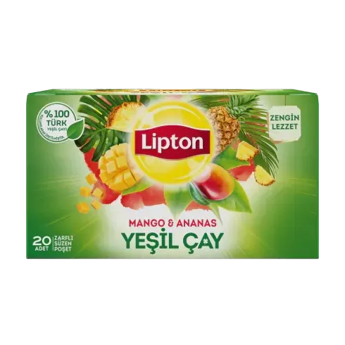 Lipton Mango ve Ananaslı Yeşil Çay 20’li