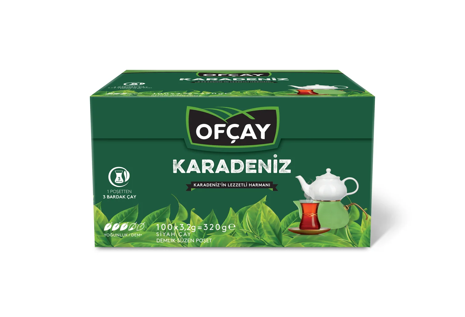 Ofçay Karadeniz Demlik Poşet 3.2g x 100’lü
