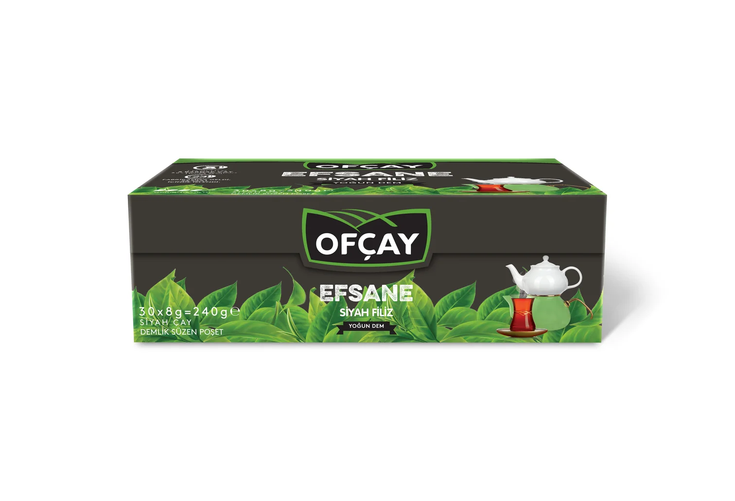 Ofçay Efsane Siyah Eko Demlik Poşet 8g x 30’lu
