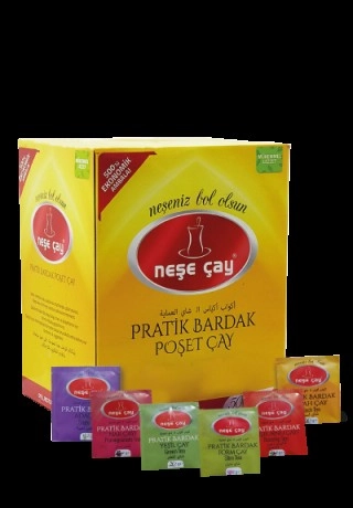 PRATİK BARDAK POŞET SİYAH ÇAY 500 ADET 1000 GR