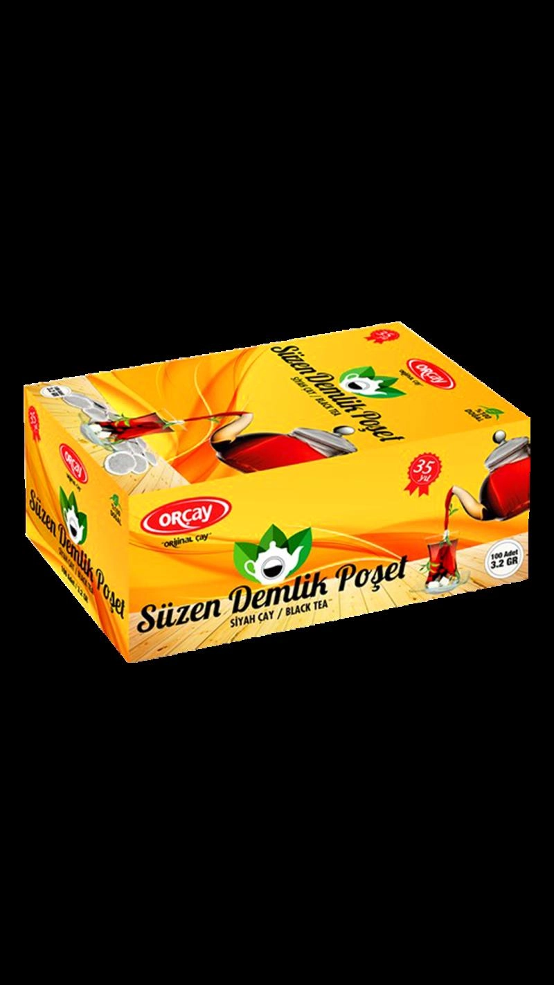 Orçay Süzen Demlik Poşet Çay - 100’lü