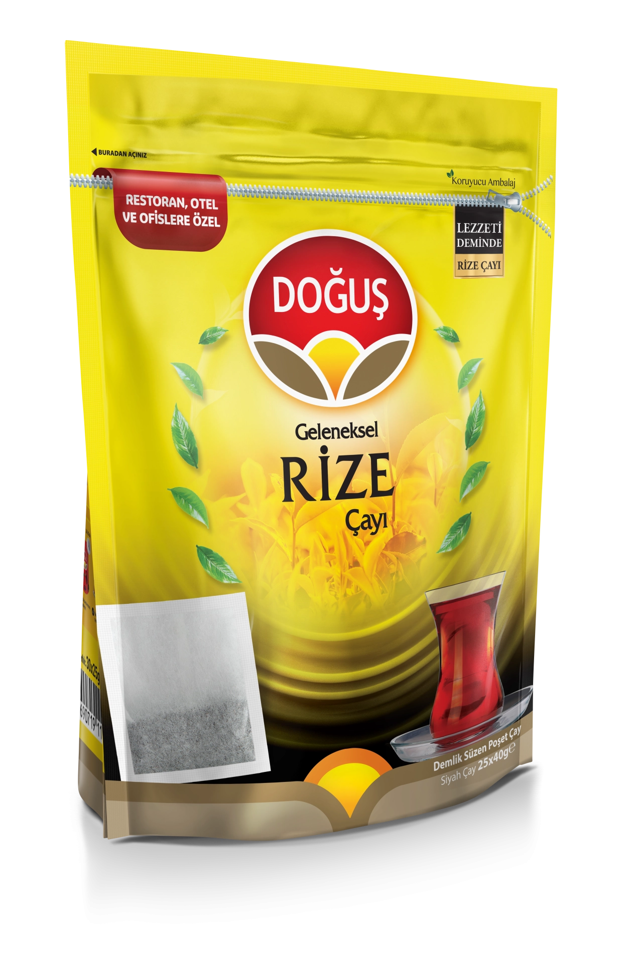 Doğuş Rize Jumbo Demlik Poşet Çay 25x40gr