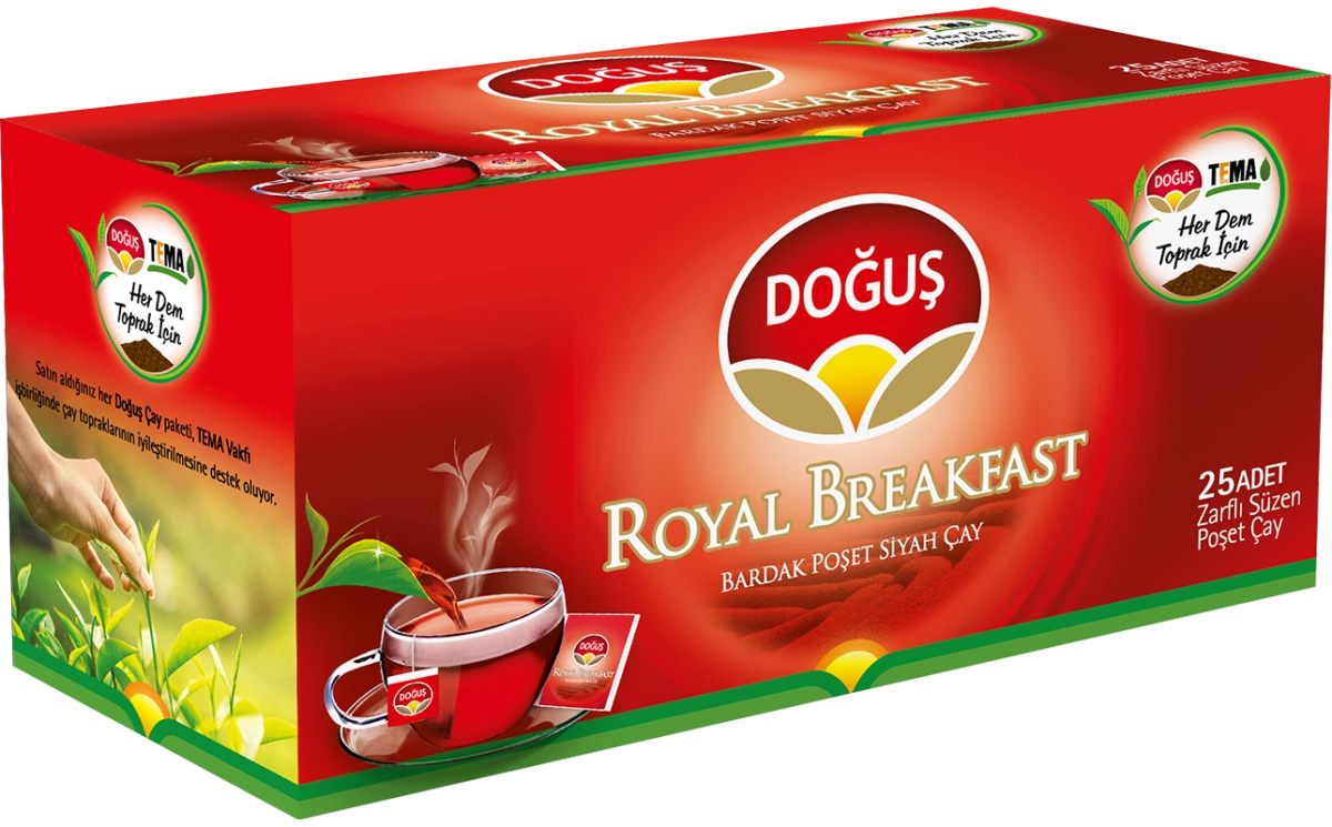 Royal Breakfast Bardak Poşet Çay 25 Adet