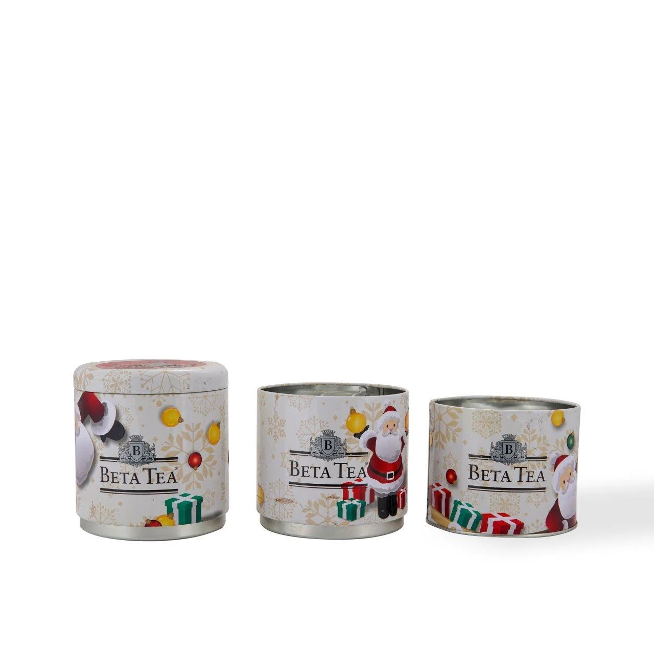 Santa Claus Metal Ambalaj 3 x 100 GR (Seylan Çayı - Ceylon Tea)