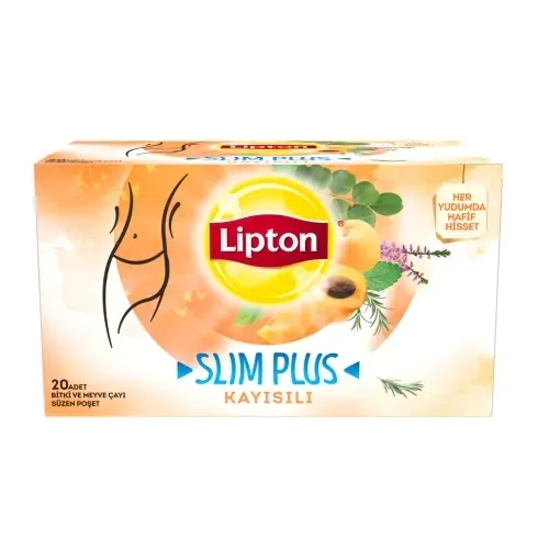 Lipton Slim Plus Kayısılı 20’li