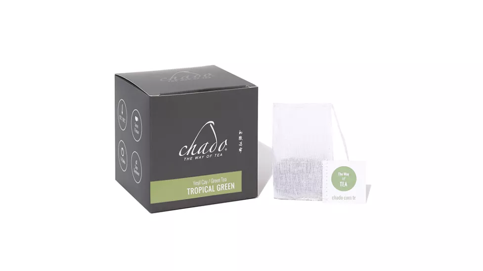 TROPICAL GREEN POŞET ÇAY (KÜBİK KUTU) (Kübik Kutu)
