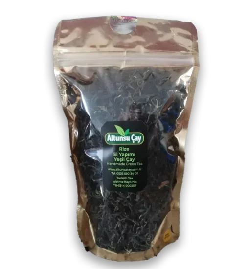 Yarı Otomasyon El Yapımı Yeşil Çay 60 Gr