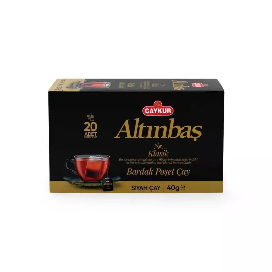 Altınbaş Kolay Bardak Süzen Poşet Çay 40 Gr.