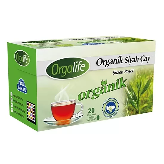 Orgalife Bardak Poşet Siyah Çay 100’lü