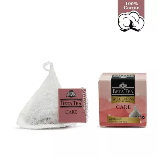 Beta Tea Wellness Care Müslin Piramit Beyaz Çay 1,8 gram