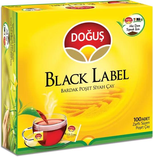 Doğuş Black Label Demlik Poşet Çay 100 Adet