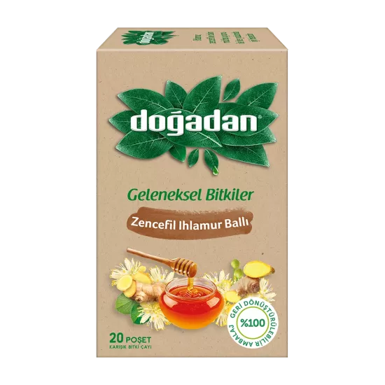 Doğadan Zencefil Ihlamur Ballı