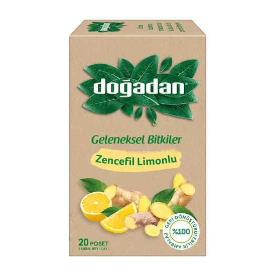 Doğadan Zencefil Limonlu
