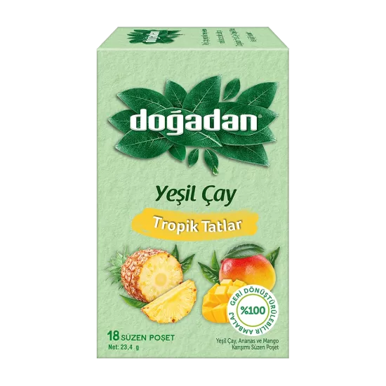 Yeşil Çay Tropik Tatlar