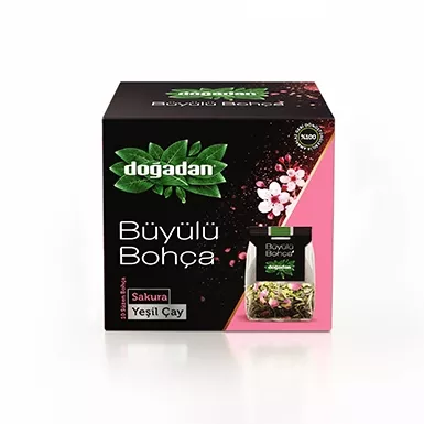 Büyülü Bohça Yeşil Çay Sakura