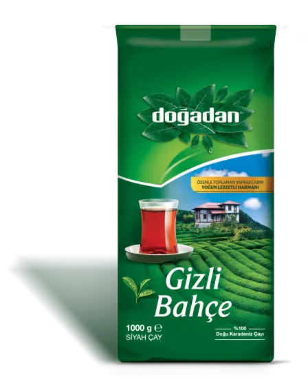 Doğadan Gizli Bahçe Siyah Dökme Çay