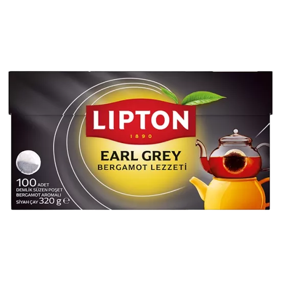 Lipton Earl Grey Bardak Poşet 100’lü