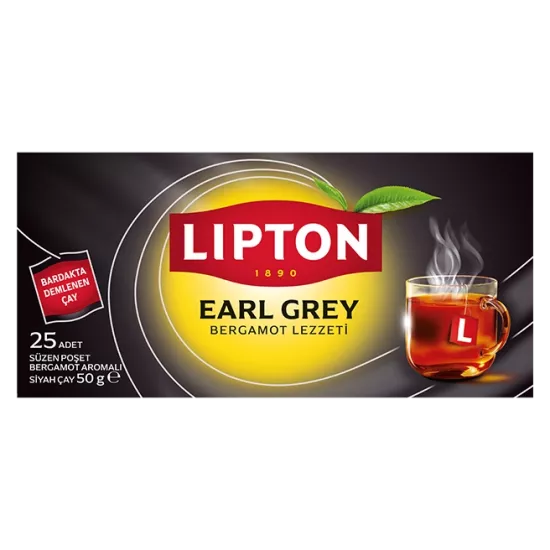 Lipton Earl Grey Bardak Poşet 25’li